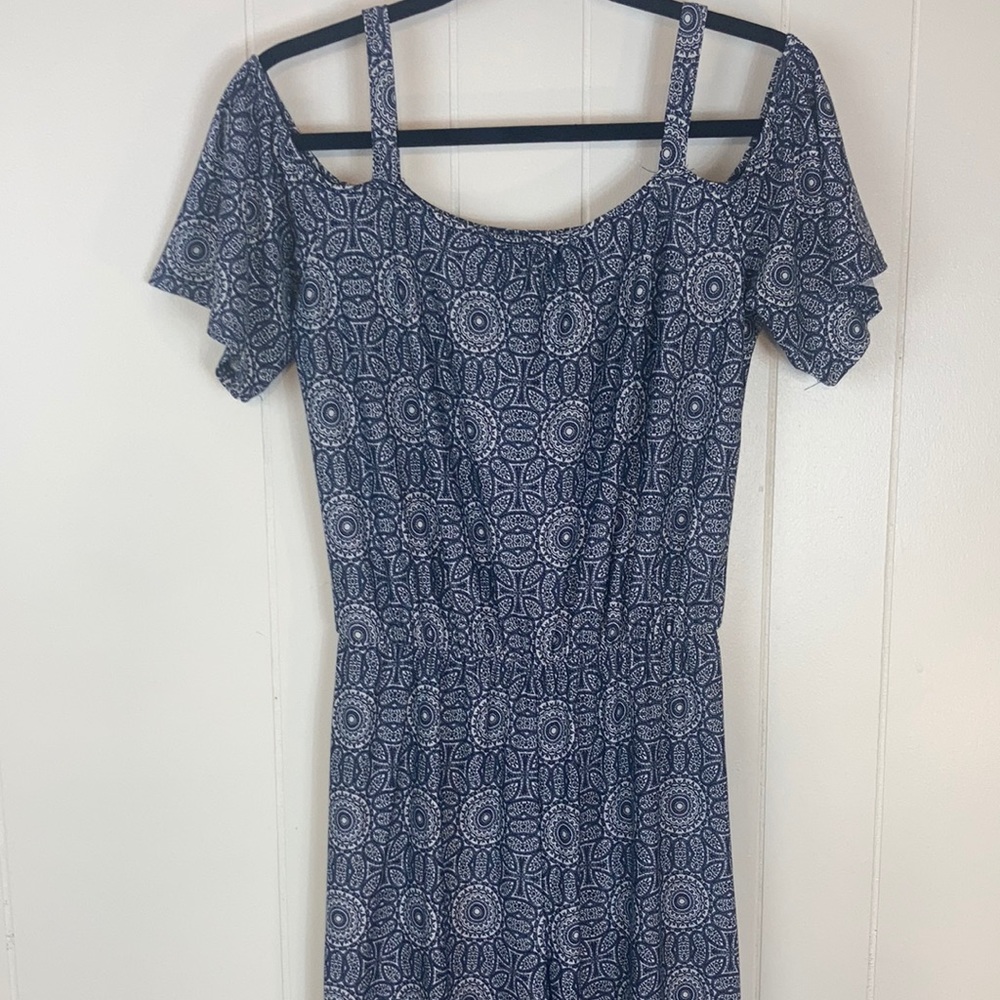 Pantsuit Navy Blue and White Tacera Women’s Small